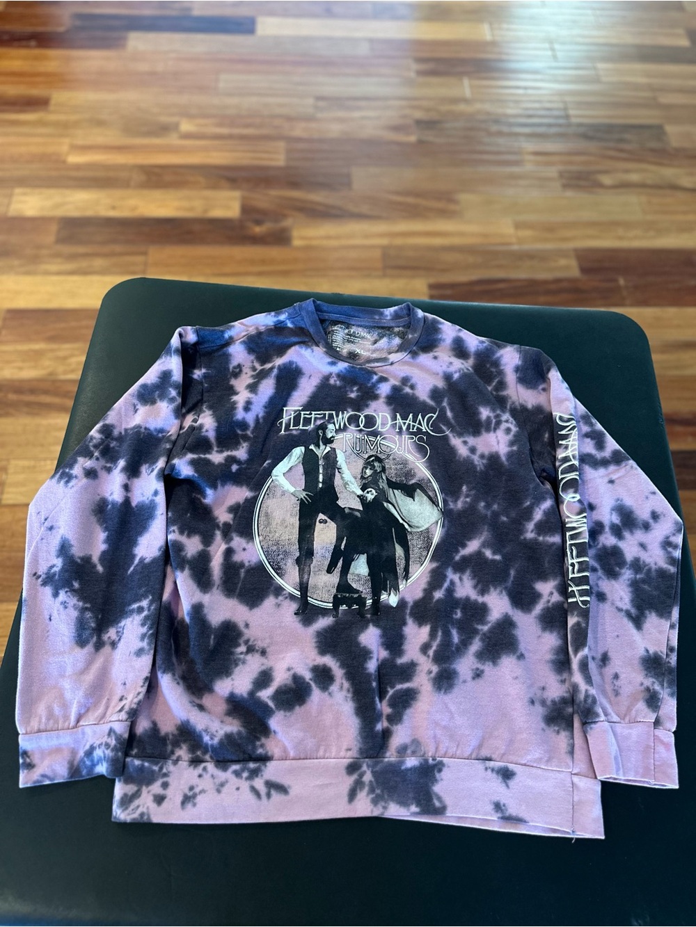 Fleetwood Mac Women’s Purple Tie-Dye Sweatshirt XL